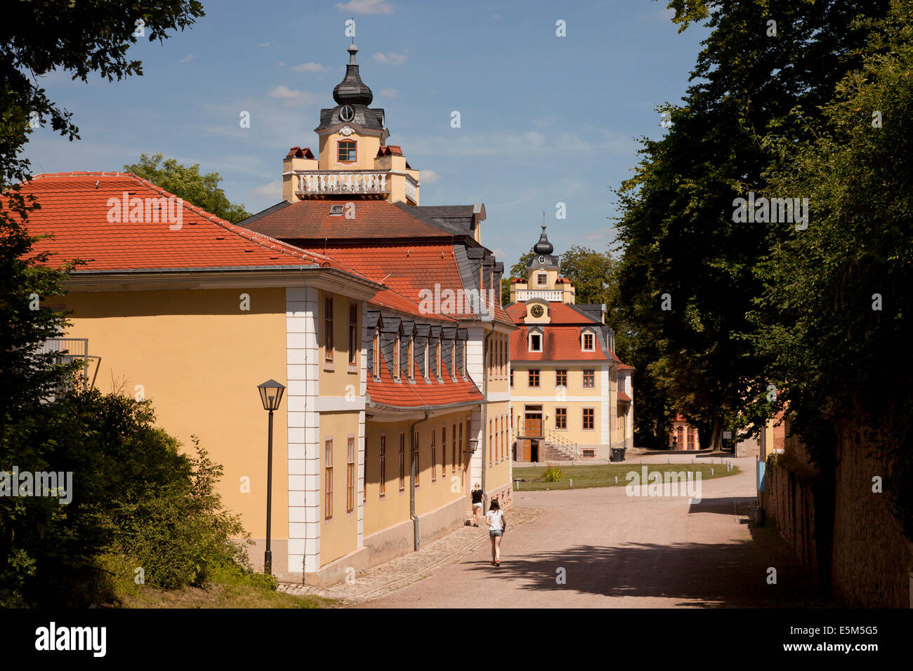 Palace Schloss Belvedere, Weimar, Thuringe, Allemagne, Europe Banque D'Images