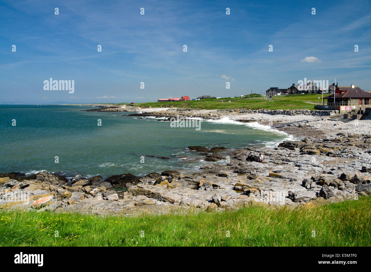 Rest Bay, Porthcawl, dans le sud du Pays de Galles, Royaume-Uni. Banque D'Images