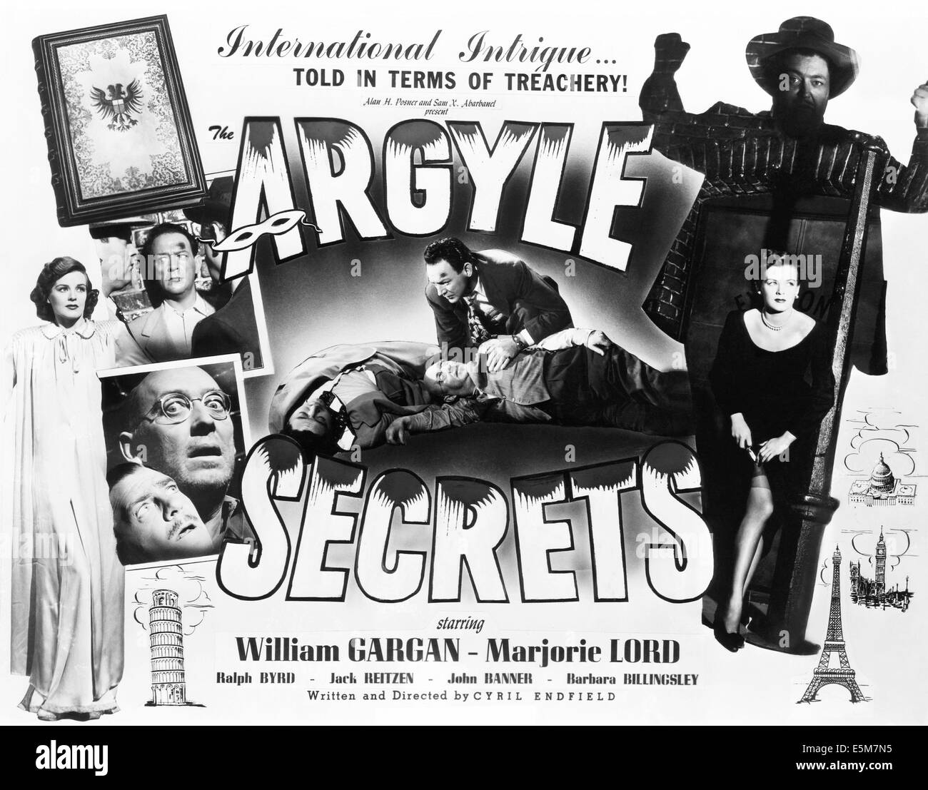 L'ARGYLE SECRETS, William Gargan, Majorie Seigneur, 1948 Banque D'Images