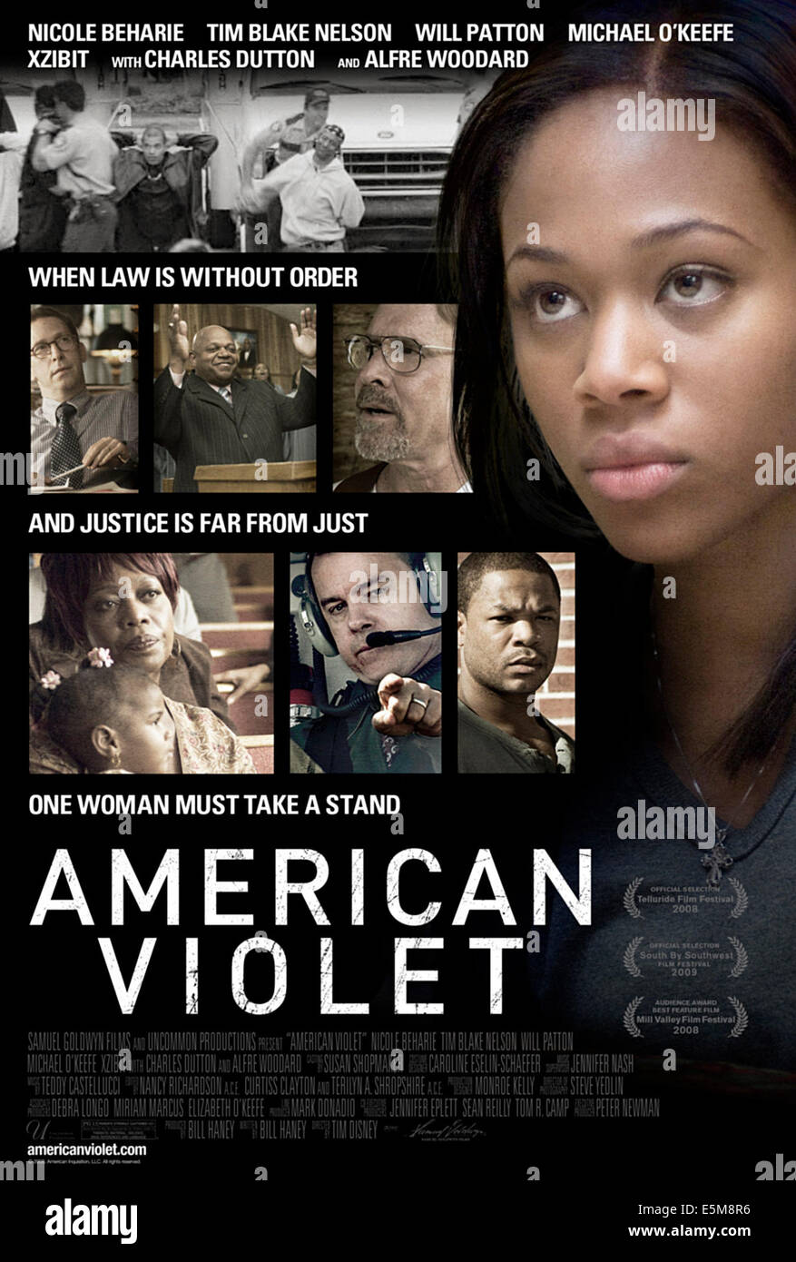 AMERICAN VIOLET, Nicole Beharie (droite), 2008. ©Samuel Goldwyn/avec la permission d'Everett Collection Banque D'Images AMERICAN VIOLET, Nicole Beharie (droite), 2008. ©Samuel Goldwyn/avec la permission d'Everett Collection Banque D'Images