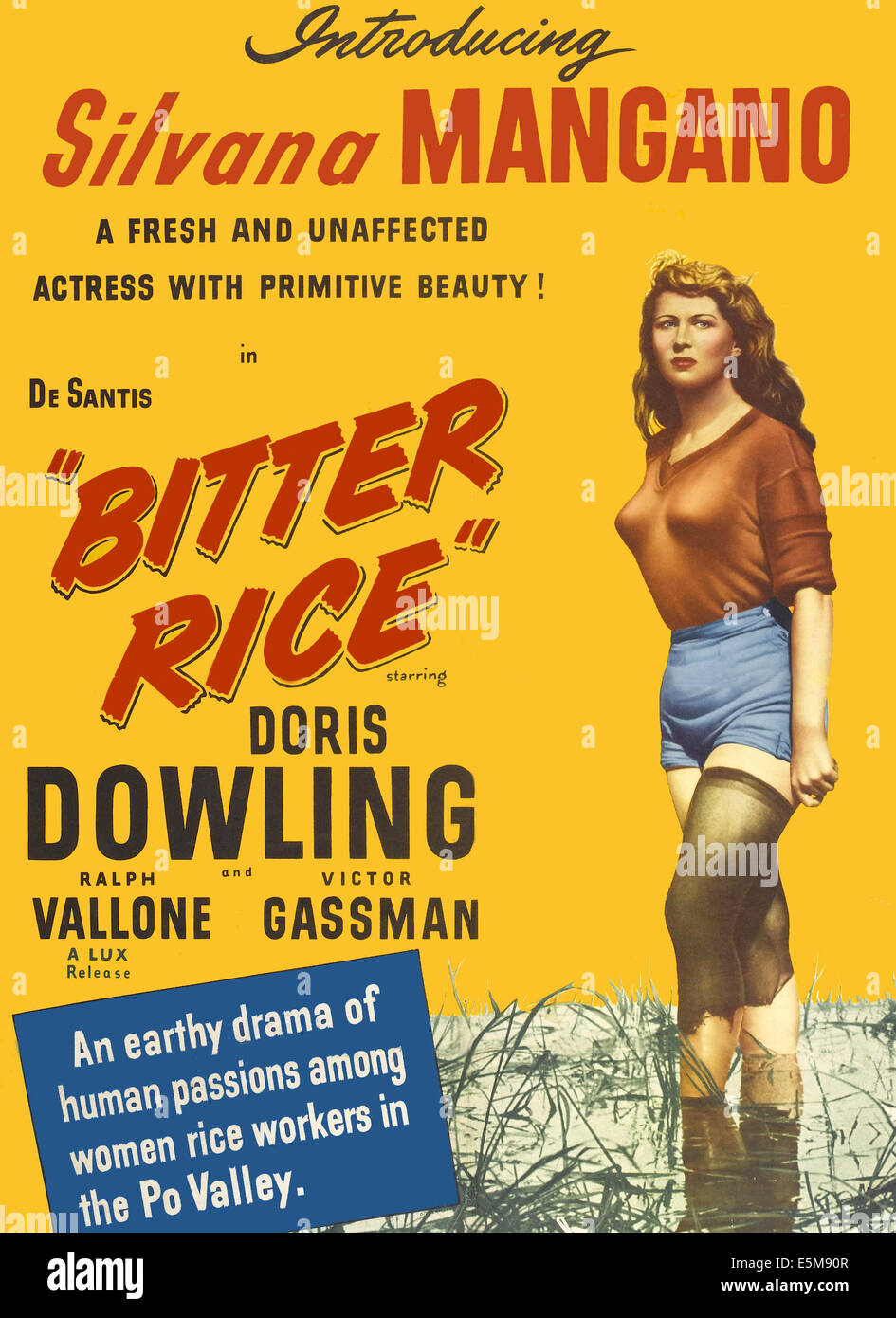 Silvana mangano bitter rice 1949 Banque de photographies et d’images