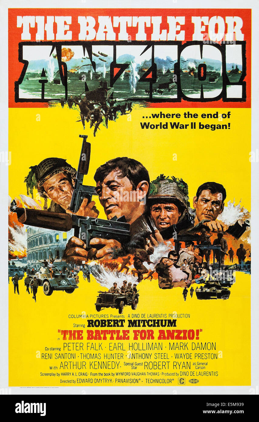 la bataille pour anzio