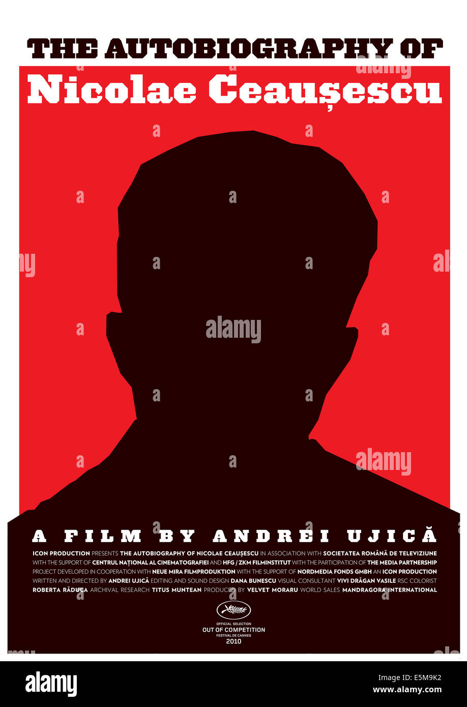 L'autobiographie de Nicolae Ceausescu, (aka AUTOBIOGRAFIA LUI Nicolae Ceausescu), US poster art, 2010, ©Le Film 24/avec la permission Banque D'Images