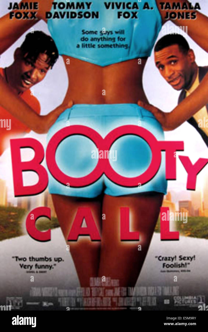 BOOTY CALL, Jamie Foxx, Tommy Davidson, l'affiche, 1997. Banque D'Images