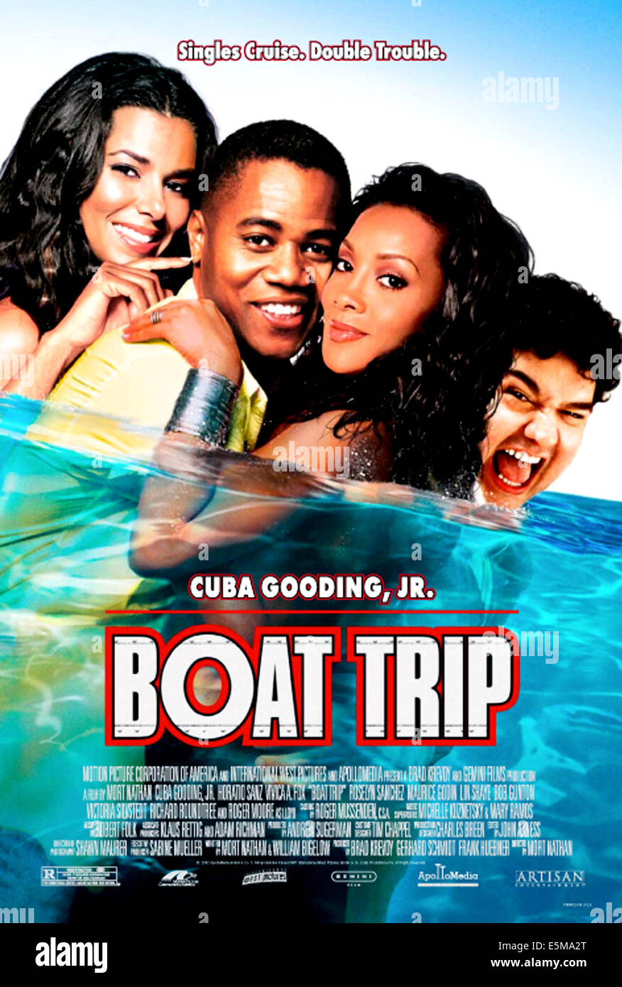 Voyage en bateau, Roselyn Sanchez, Cuba Gooding Jr., Vivica A. Fox, Horatio Sanz, 2003 Banque D'Images