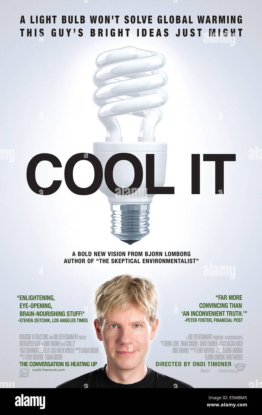 COOL IT, Bjorn Lomborg sur l'affiche, 2010, ©courtoisie des curiosités touristiques/Everett Collection Banque D'Images