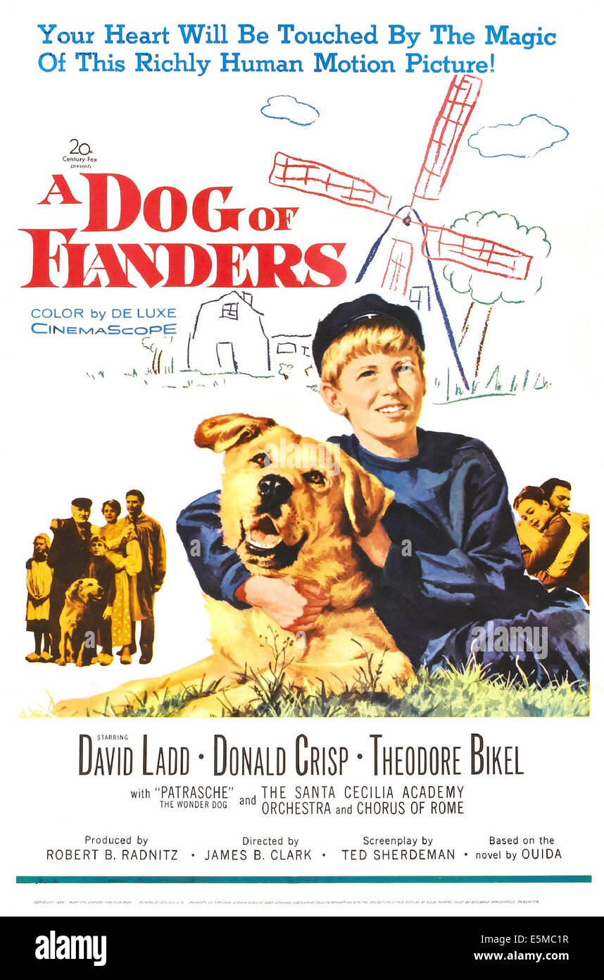 Un chien des Flandres, de nous poster, David Ladd, 1959. TM & © Copyright 20th Century Fox Film Corp./avec la permission d'Everett Collection Banque D'Images Un chien des Flandres, de nous poster, David Ladd, 1959. TM & © Copyright 20th Century Fox Film Corp./avec la permission d'Everett Collection Banque D'Images