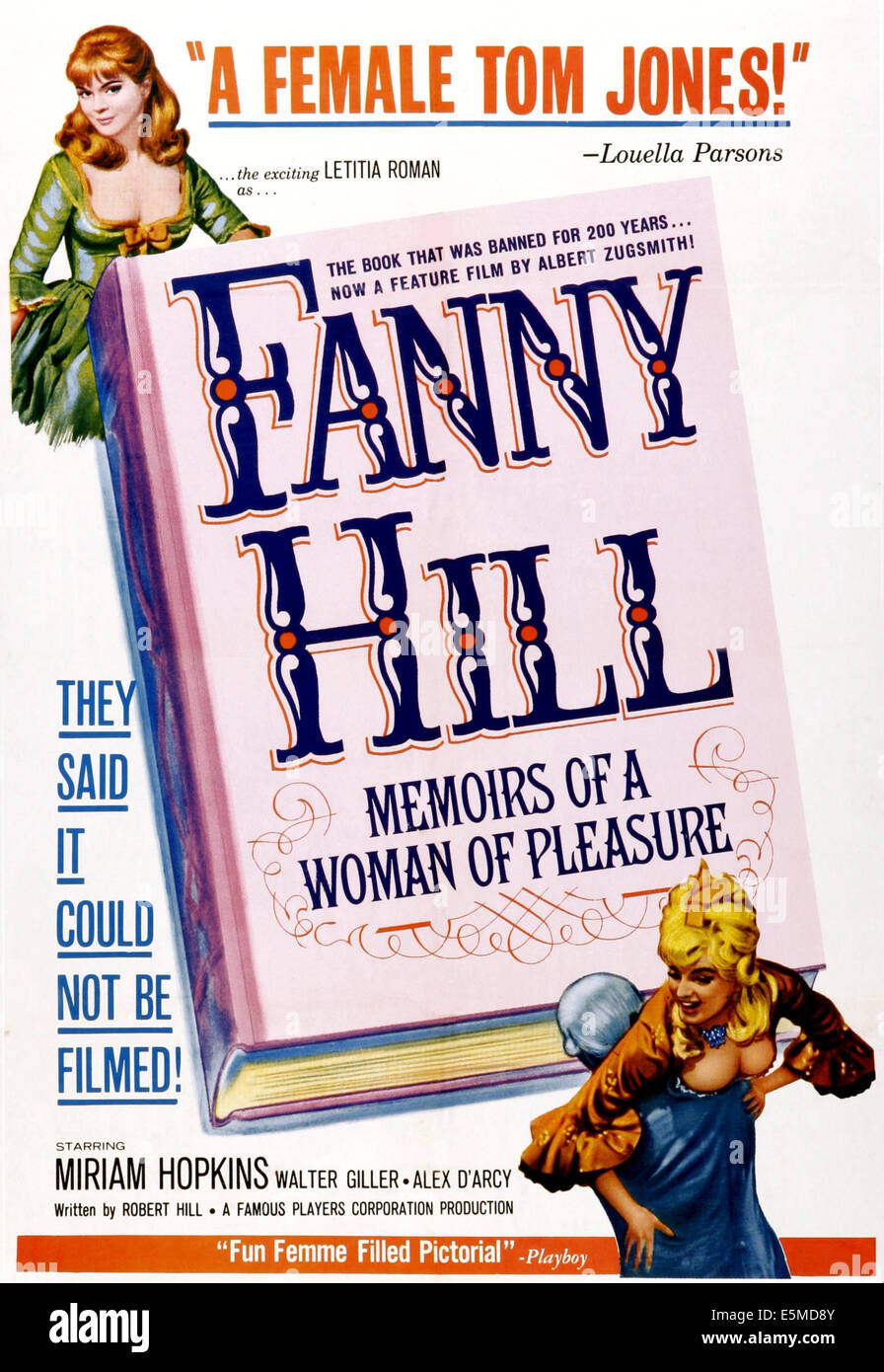 FANNY HILL, Leticia Roman (top), 1964 Banque D'Images