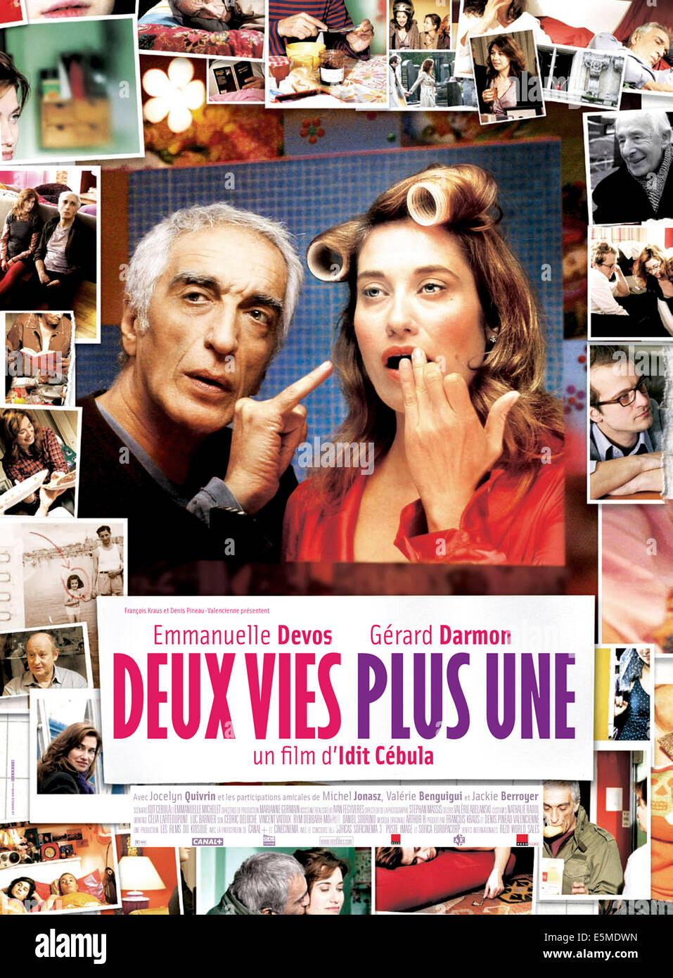 DEUX VIES PLUS UNE, centre : Gérard Darmon, Emmanuelle Devos, 2007. ©Rezo Films/avec la permission d'Everett Collection Banque D'Images