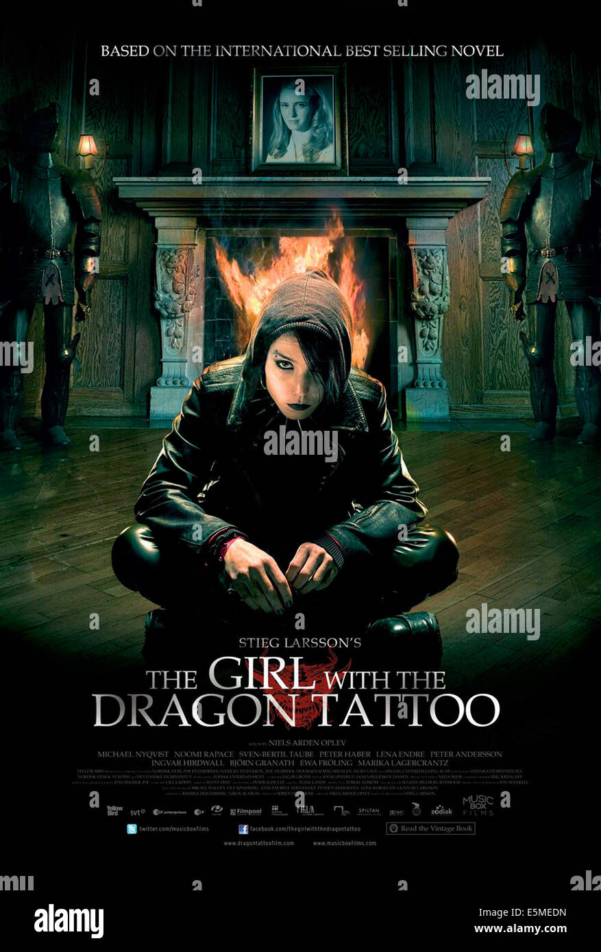 La fille au tatouage de DRAGON, (aka MAN SOM HATAR KVINNOR), Daniel Gélin, 2009. ©Music Box Films/avec la permission d'Everett Collection Banque D'Images