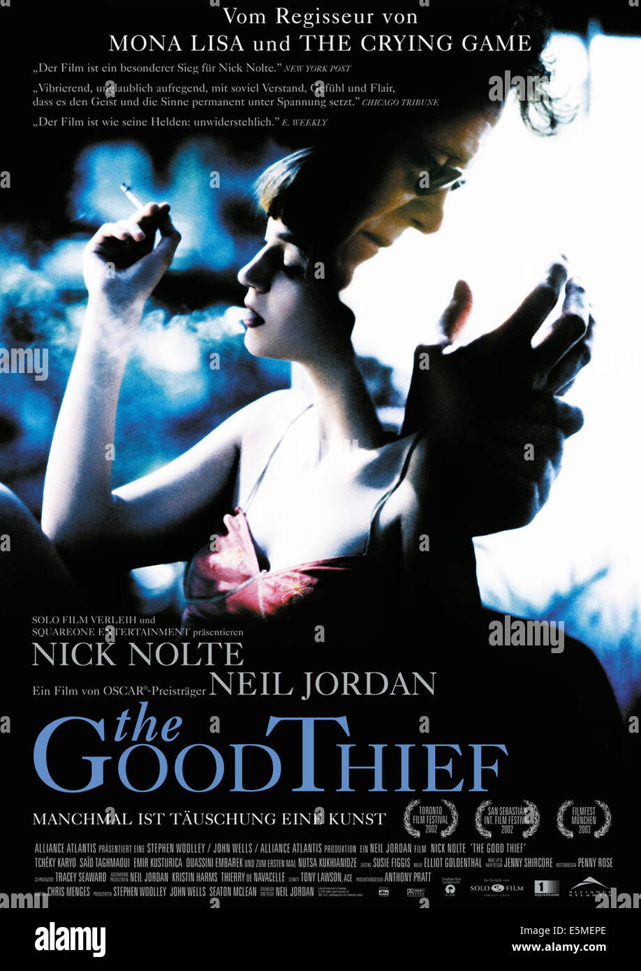 Le bon larron, l'allemand, l'art de l'affiche à partir de la gauche : Nutsa Kukhiandidze, Nick Nolte, 2002, TM & Copyright ©20th Century Fox Film Corp. Banque D'Images