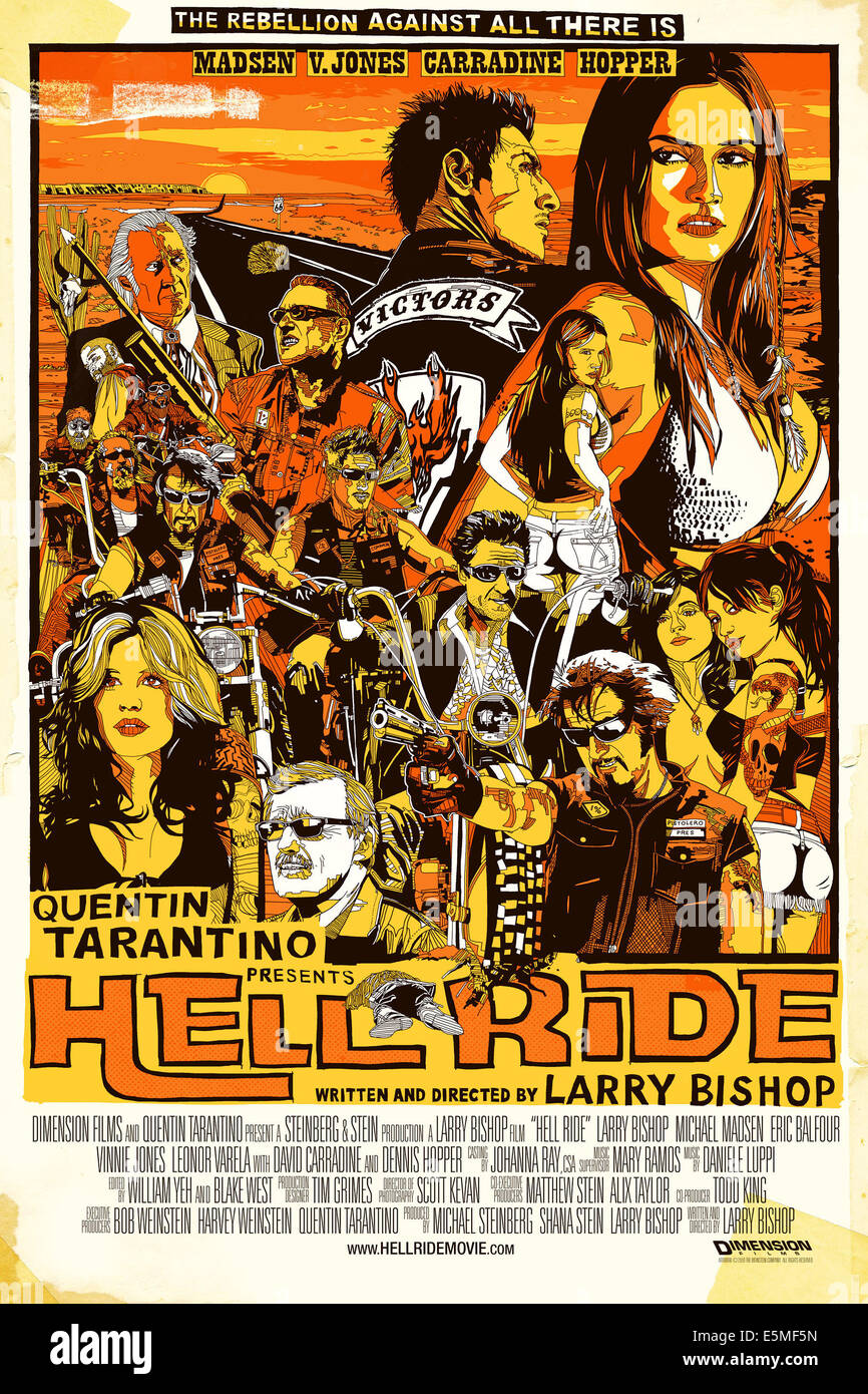 HELL RIDE, 2008. ©Dimension Films/avec la permission d'Everett Collection Banque D'Images