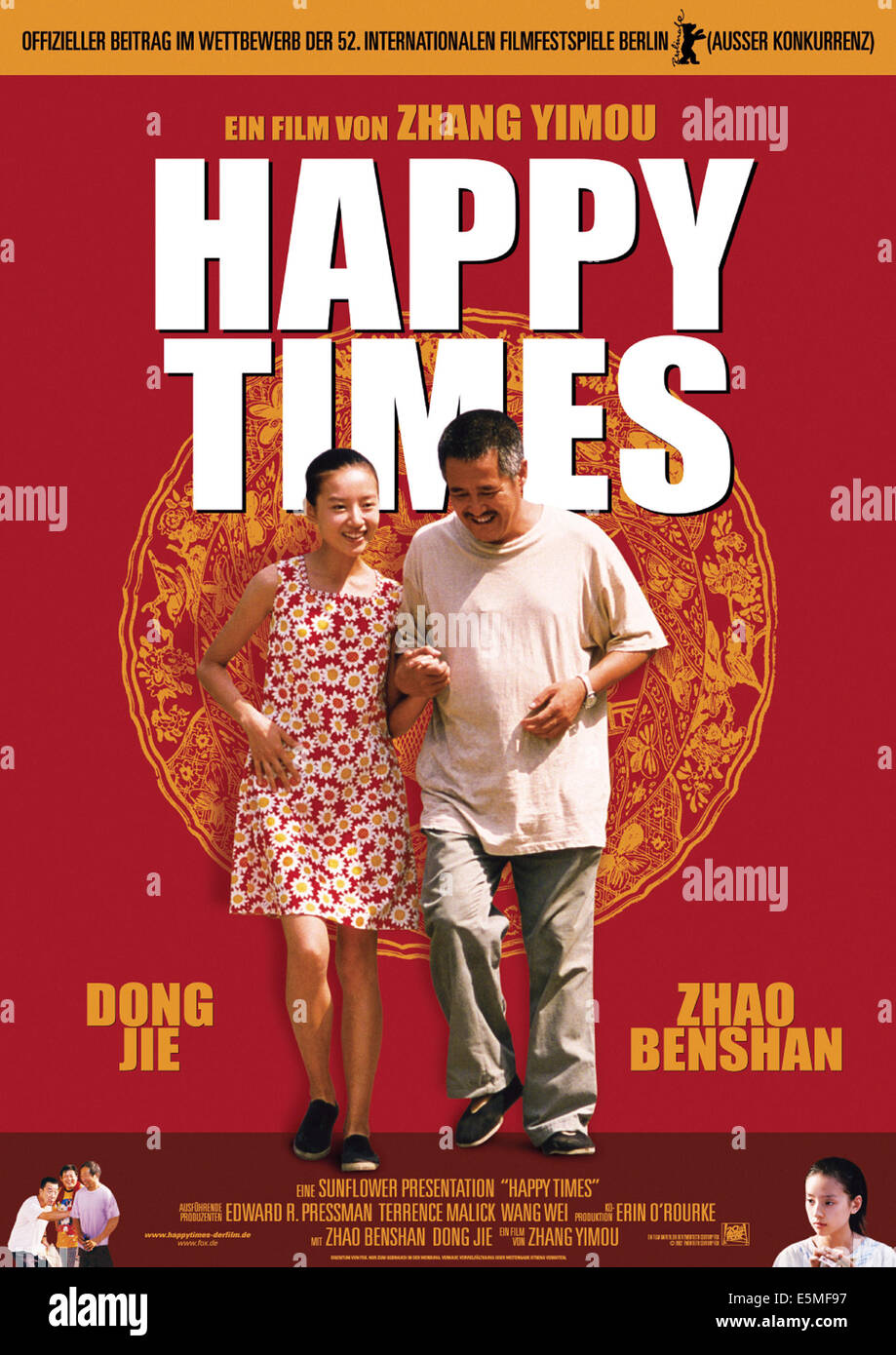 Temps HEUREUX, (notre), aka XINGFU Dong Jie, Zhao Benshan, 2000, ©Sony Pictures Classics/avec la permission d'Everett Collection Banque D'Images