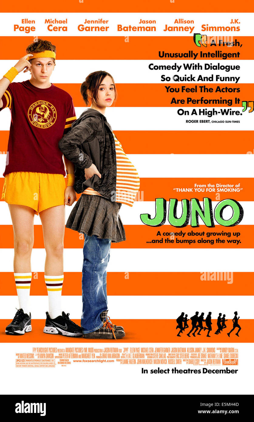 Michael Cera, Juno, Ellen Page, 2007. TM & ©Fox Searchlight. Tous droits réservés/avec la permission d'Everett Collection Banque D'Images