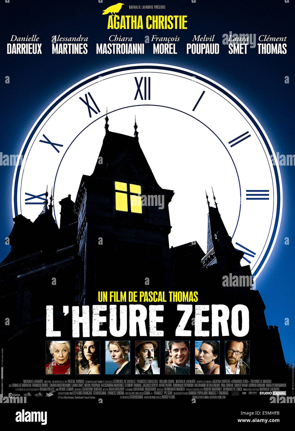 L'HEURE ZÉRO, Danielle Darrieux, Alessandra Martines, Chiara Mastroianni, François Morel, Melvil Poupaud, Laura Smet, Clement Banque D'Images