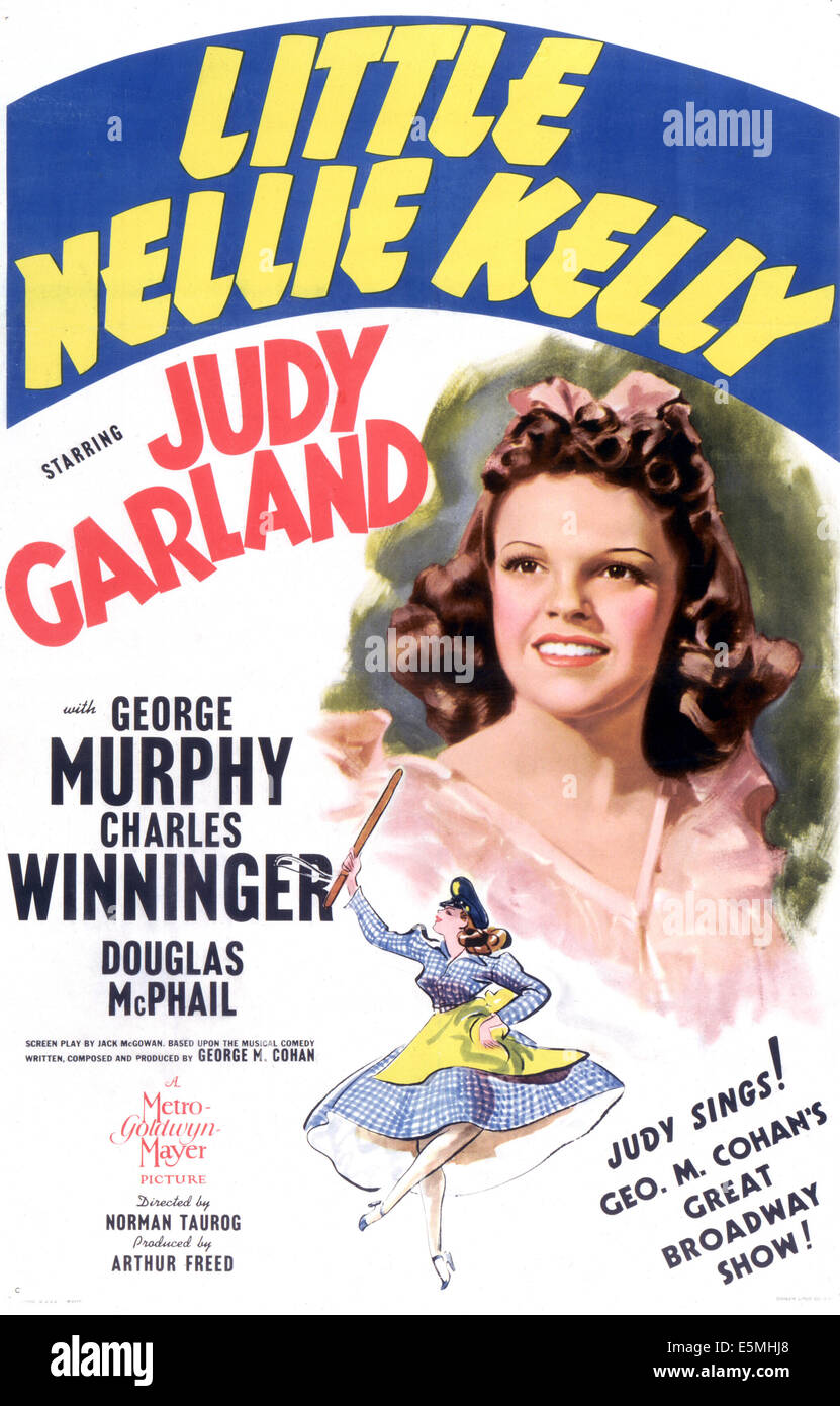 LITTLE NELLIE KELLY, Judy Garland, 1940 Banque D'Images