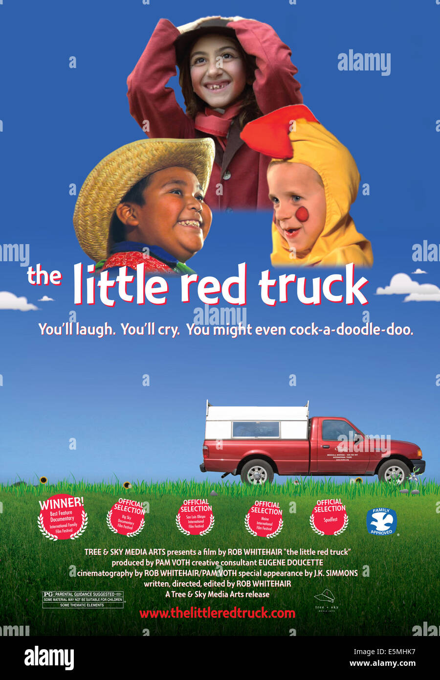 Le petit camion rouge, l'affiche, 2008. ©Tree & Sky Media Arts/avec la permission d'Everett Collection Banque D'Images Le petit camion rouge, l'affiche, 2008. ©Tree & Sky Media Arts/avec la permission d'Everett Collection Banque D'Images