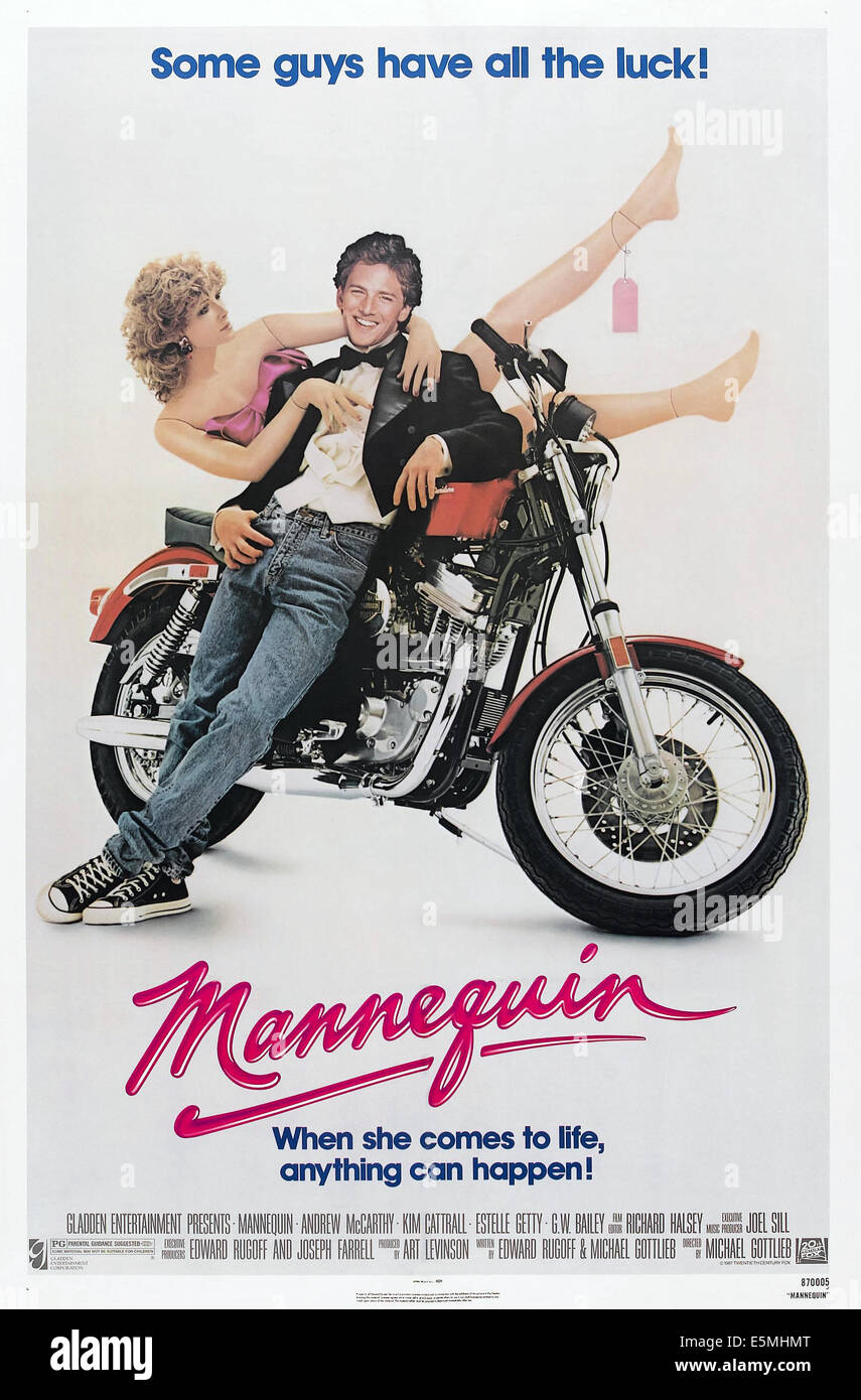 Mannequin 1987 kim cattrall Banque d'image et photos Alamy