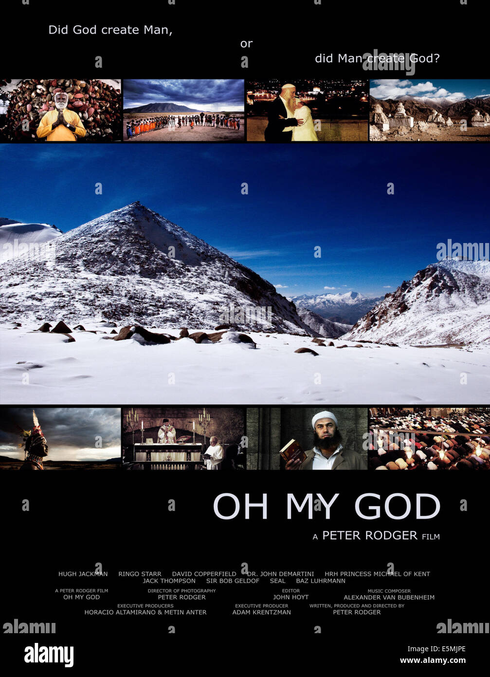 OH MON DIEU, l'art de l'affiche, 2009. Banque D'Images