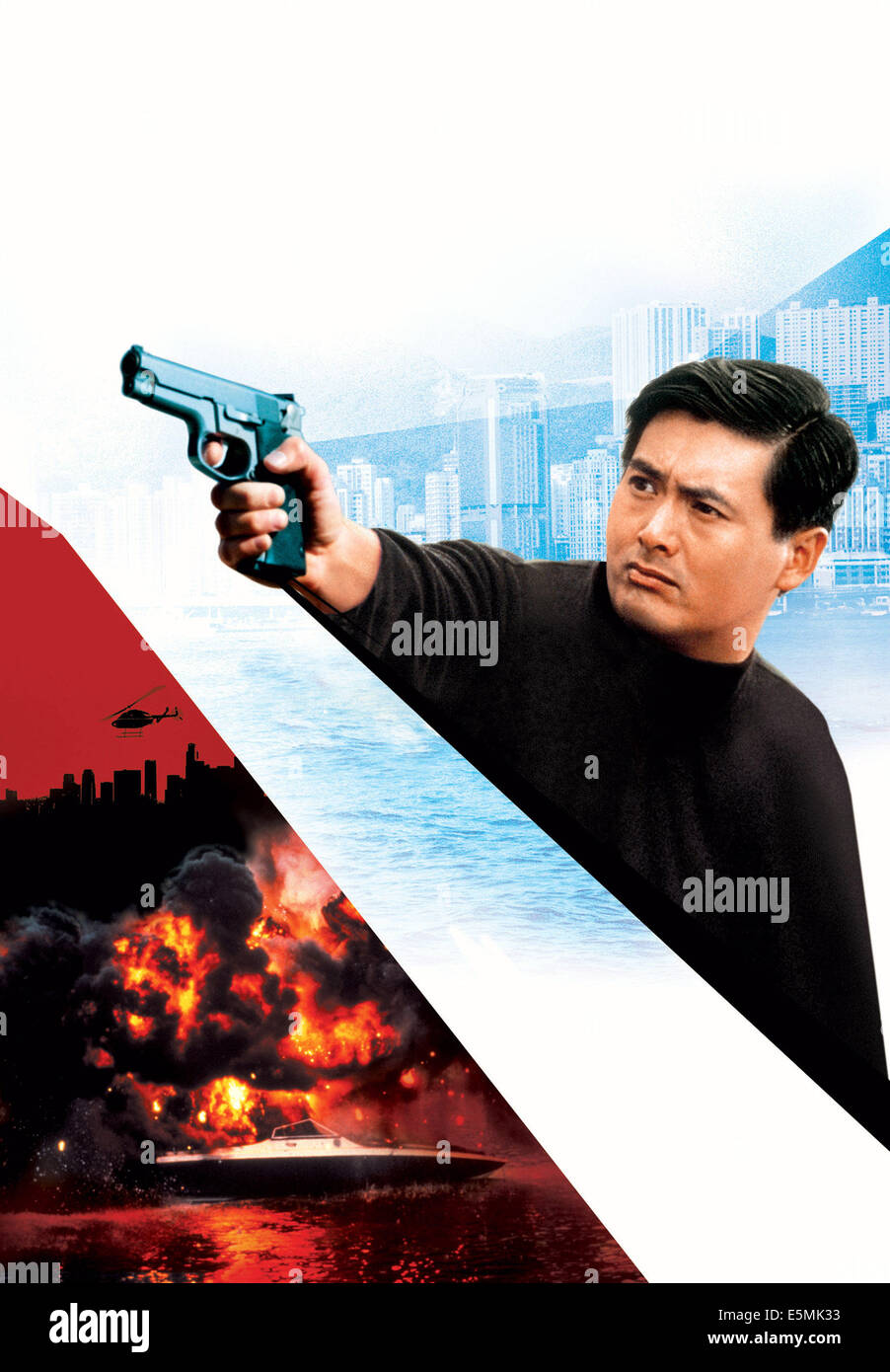 Une fois qu'un voleur, (alias ZONG HENG SI HAI), Chow Yun Fat, 1991. ©Rim/courtesy Everett Collection Banque D'Images