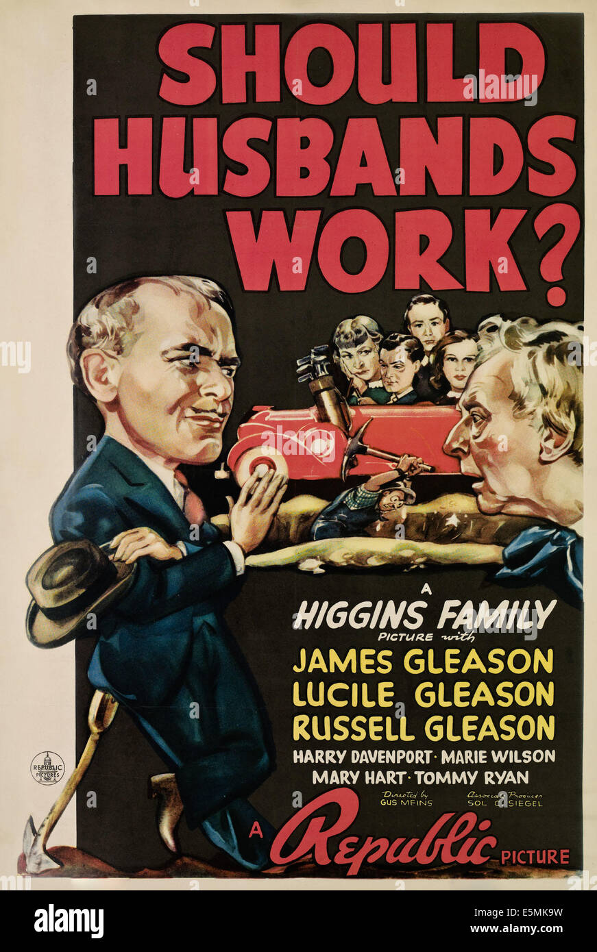 Les maris doivent travailler ?, 1939 Banque D'Images