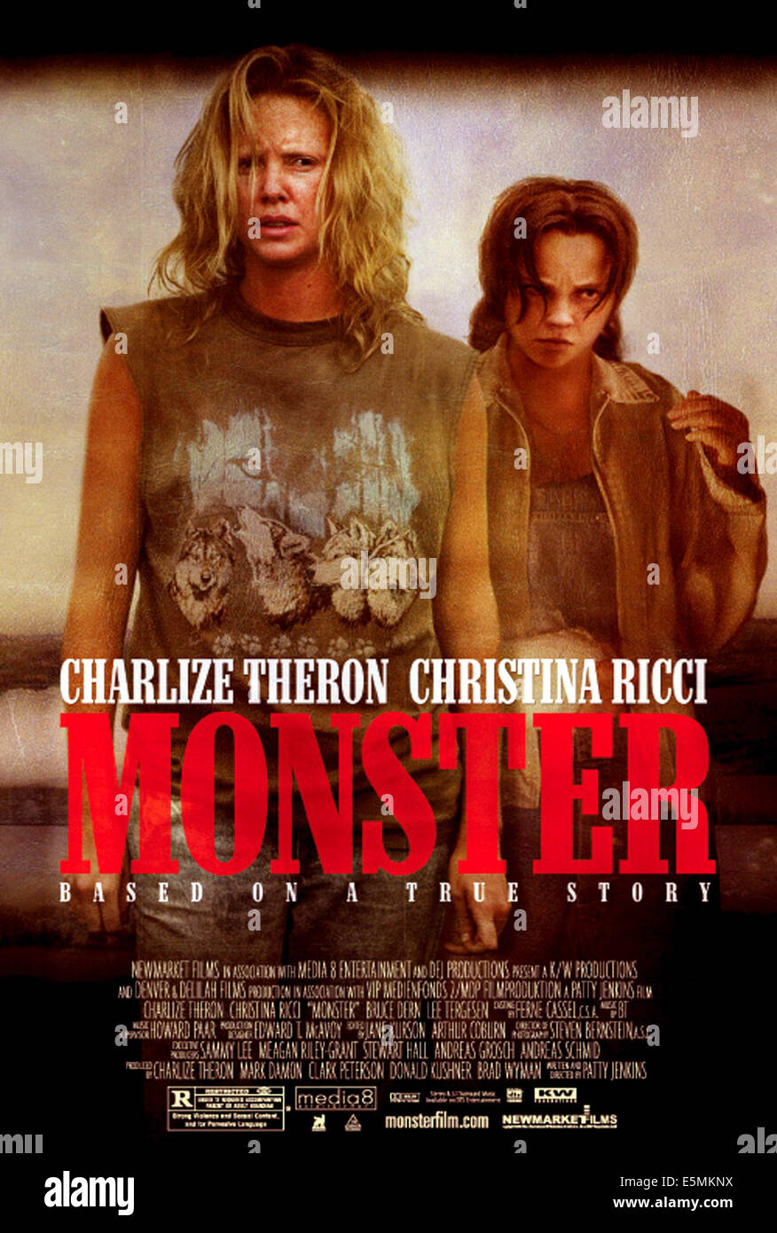 MONSTER Charlize Theron Christina Ricci 2003 c Newmarket avec La MONSTER Charlize Theron Christina Ricci 2003 c Newmarket avec La