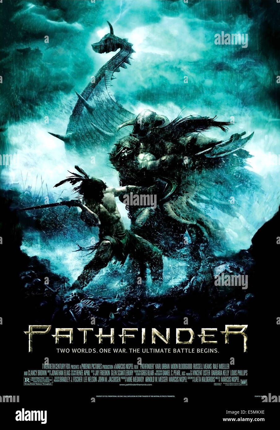PATHFINDER, Karl Urban (gauche), 2007. TM and Copyright ©20th Century Fox Film Corp. Tous droits réservés./avec la permission d'Everett Banque D'Images