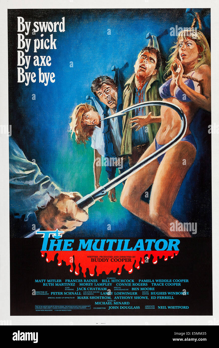 Le MITILATORS, US, 1985, de l'affiche © Ocean King publie/avec la permission d'Everett Collection Banque D'Images
