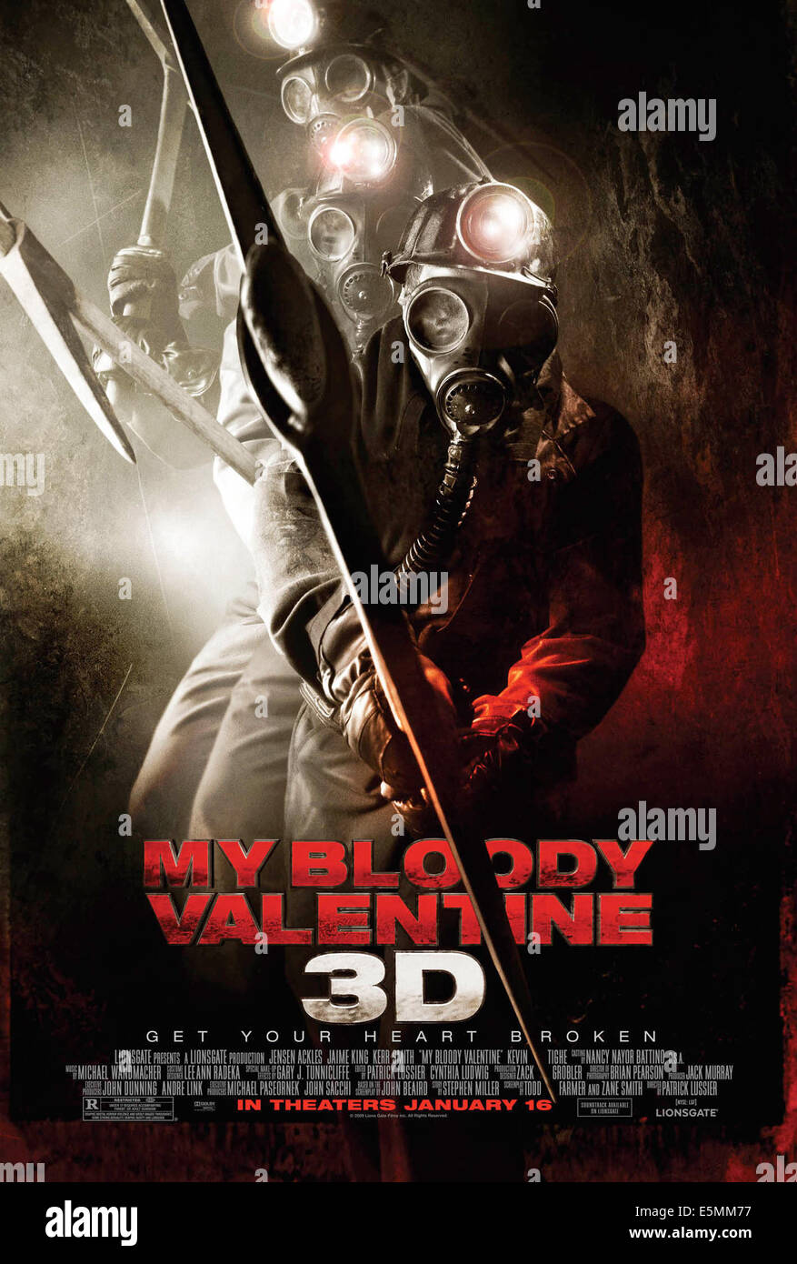 MY Bloody Valentine, (aka My Bloody Valentine 3-D), 2009. ©LionsGate/avec la permission d'Everett Collection Banque D'Images