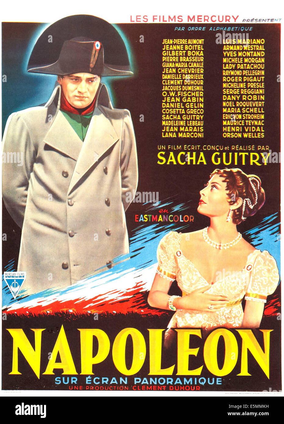 Napoléon, de nous poster art 1955. Banque D'Images