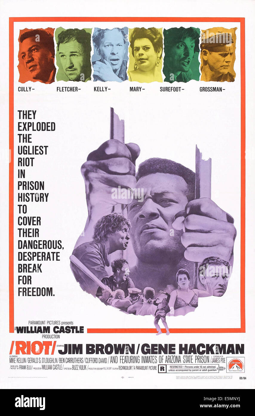 Gene hackman riot Banque de photographies et d’images à haute ...