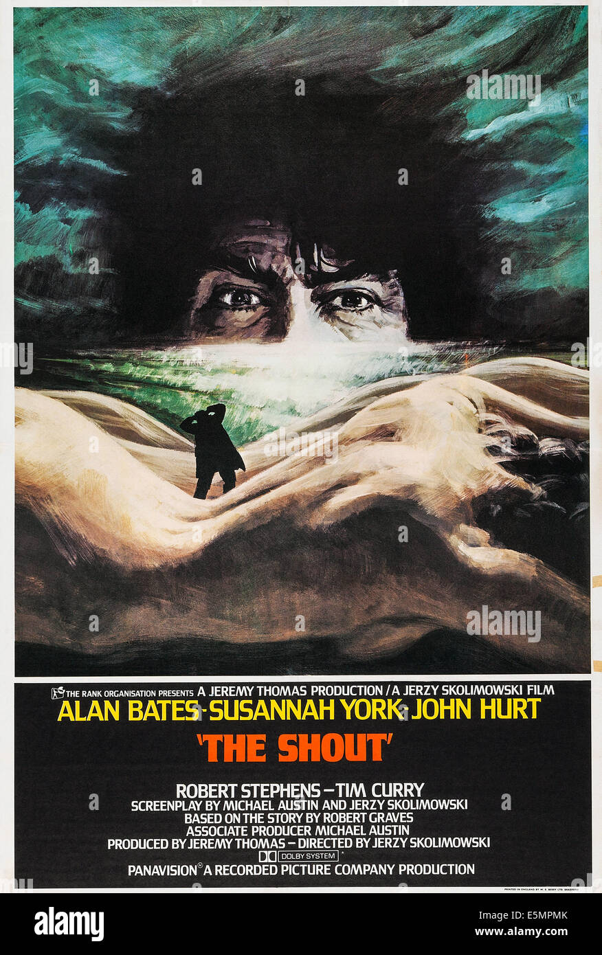 Le cri, l'art de l'affiche, 1978 US Banque D'Images