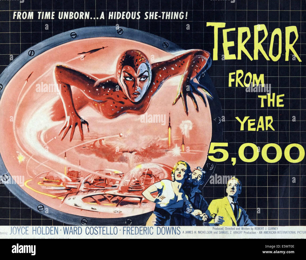 La terreur de l'année de 5000, l'affiche, 1958 Banque D'Images