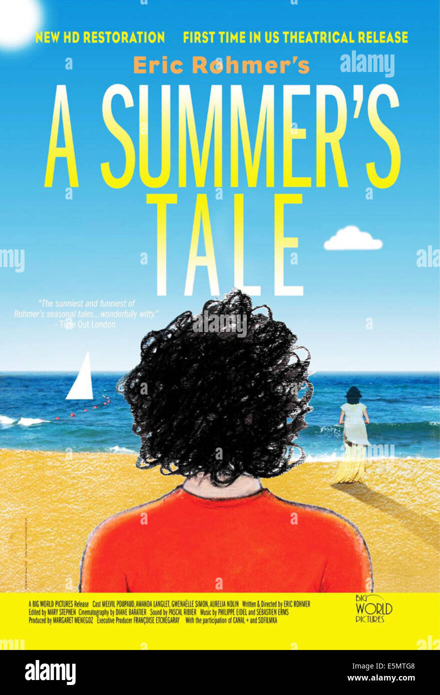 Un conte d'été, (aka CONTE D'ETE), US poster art, 1996. ©Big World Photos/courtesy Everett Collection Banque D'Images