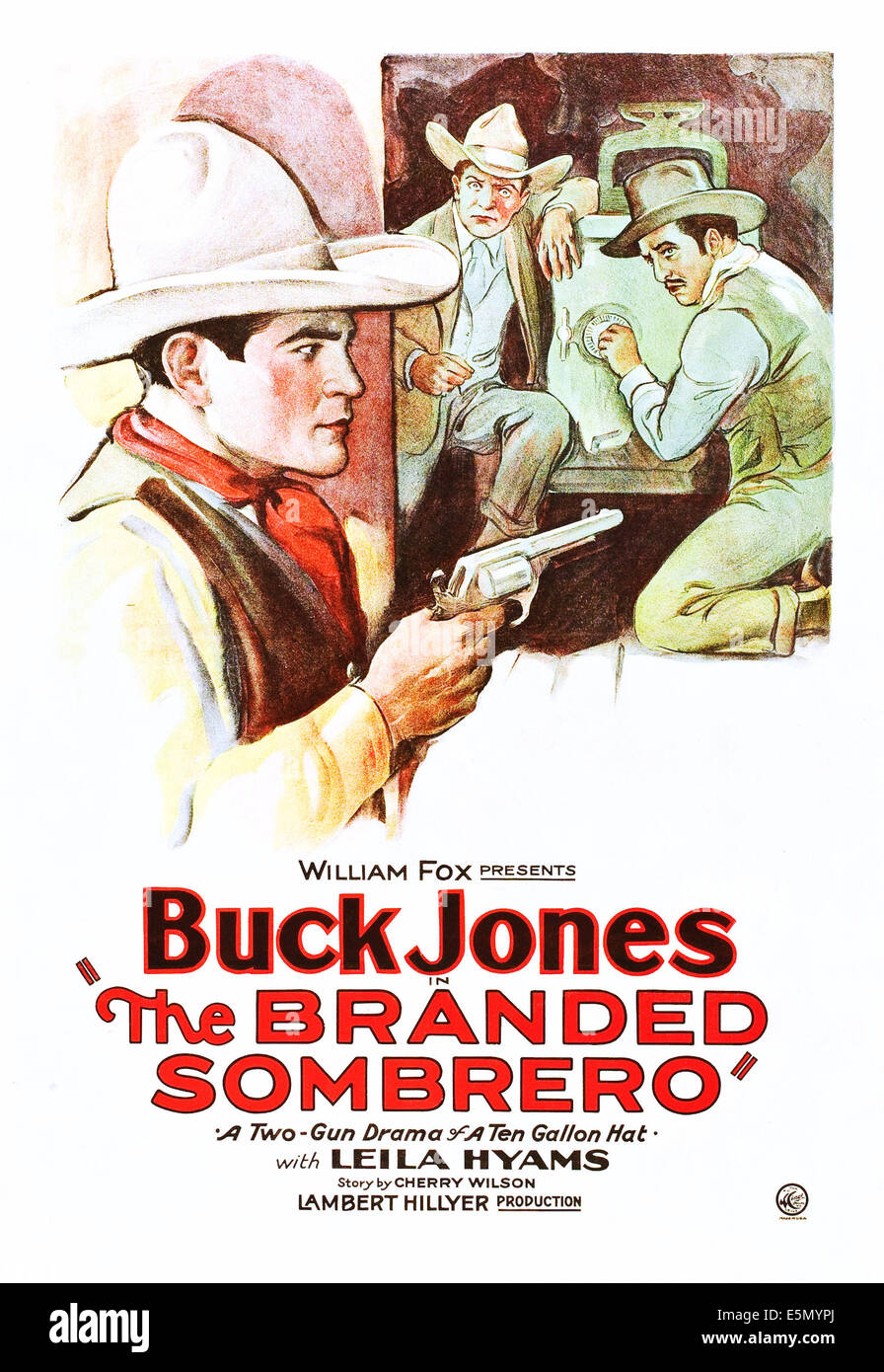 Le Sombrero de marque, à gauche : Buck Jones, 1928, TM et copyright ©20th Century Fox Film Corp. Tous droits réservés./avec la permission Banque D'Images Le Sombrero de marque, à gauche : Buck Jones, 1928, TM et copyright ©20th Century Fox Film Corp. Tous droits réservés./avec la permission Banque D'Images