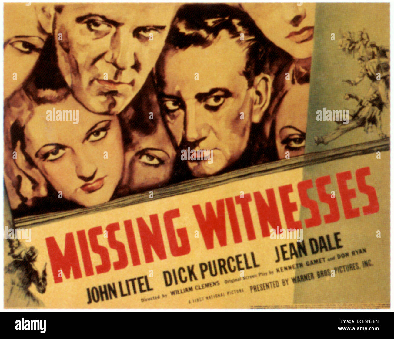 Témoins manquants, 1937 Banque D'Images