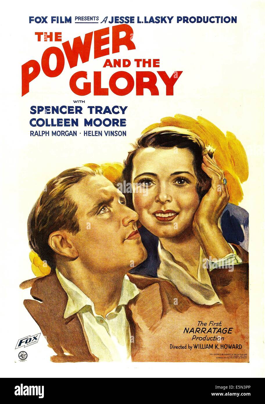 La puissance et la gloire, de gauche : Spencer Tracy, Colleen Moore, 1933, TM et copyright ©20th Century Fox Film Corp. Banque D'Images La puissance et la gloire, de gauche : Spencer Tracy, Colleen Moore, 1933, TM et copyright ©20th Century Fox Film Corp. Banque D'Images