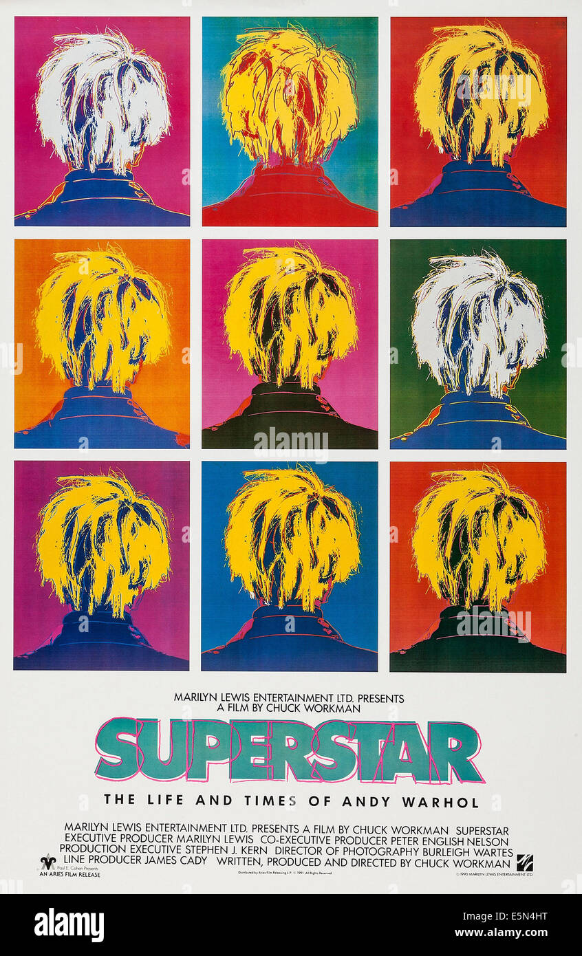 Warhol poster Banque de photographies et d'images à haute résolution - Alamy
