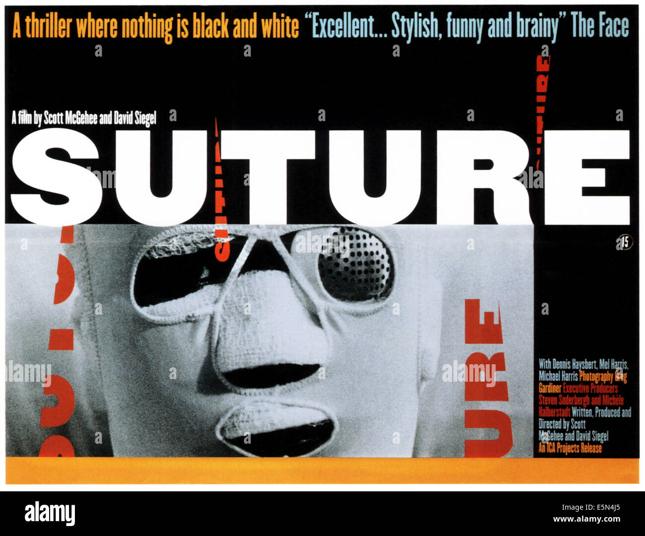 SUTURE, l'affiche, 1993, ©Samuel Goldwyn Company/avec la permission d'Everett Collection Banque D'Images