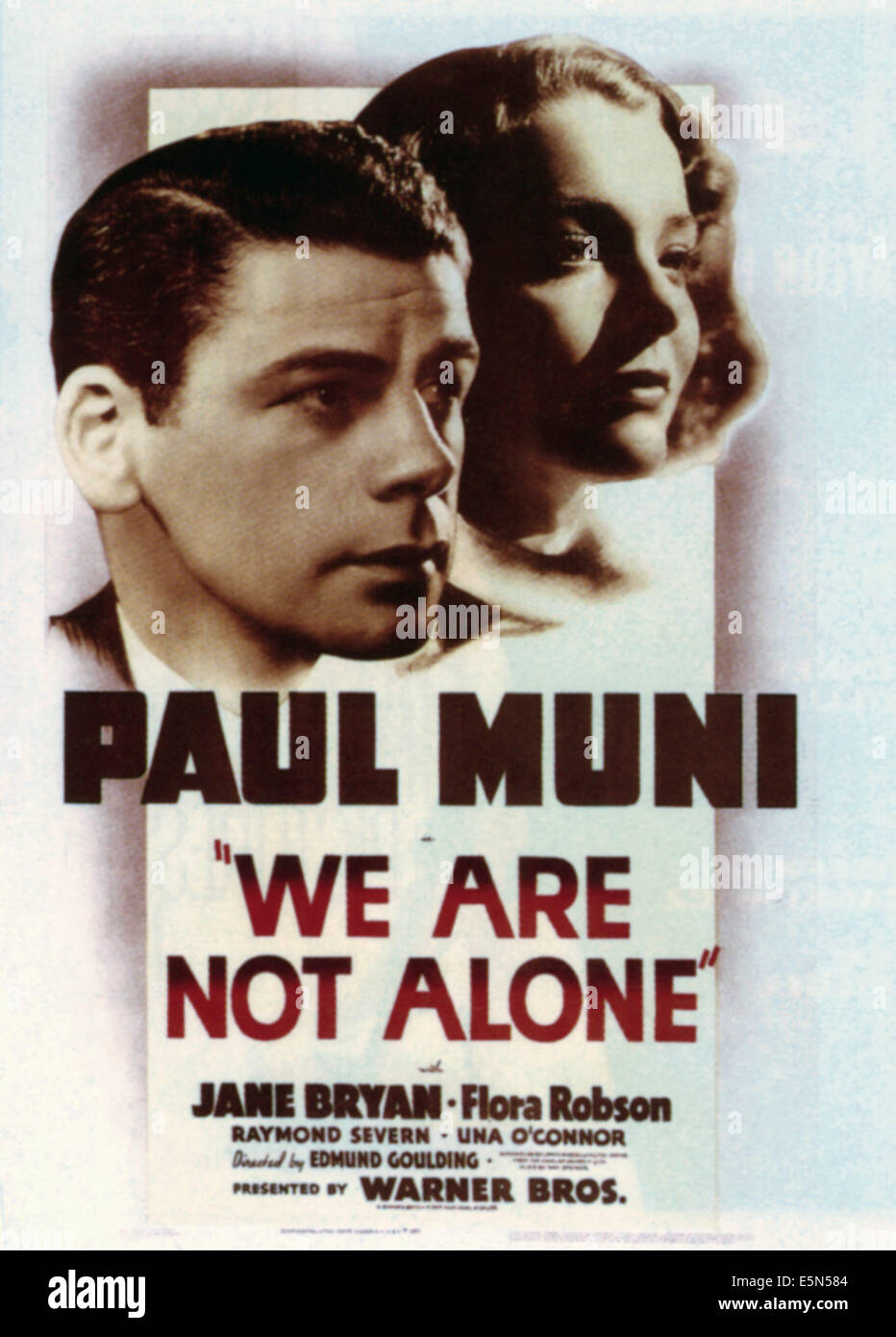 Nous ne sommes pas seuls, Paul Muni, Jane Bryan, 1939 Banque D'Images