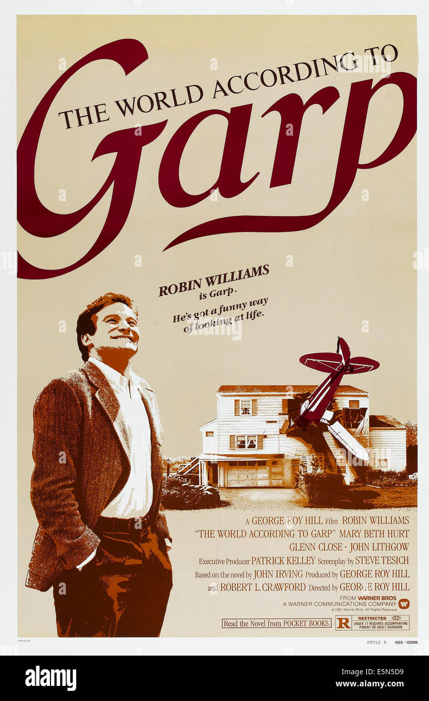 Le monde selon Garp, Robin Williams, 1982. © Warner Bros Pictures/avec la permission d'Everett Collection Banque D'Images