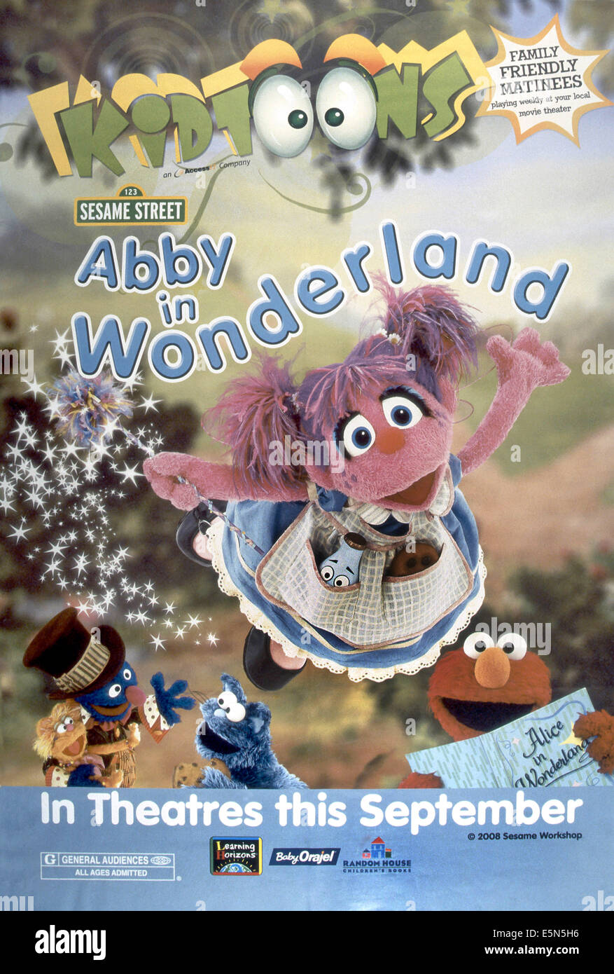 ABBY AU PAYS DES MERVEILLES, de l'affiche aux États-Unis, 2008. ©Sesame Workshop/avec la permission d'Everett Collection Banque D'Images ABBY AU PAYS DES MERVEILLES, de l'affiche aux États-Unis, 2008. ©Sesame Workshop/avec la permission d'Everett Collection Banque D'Images