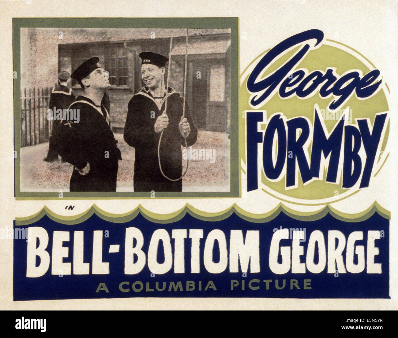 BELL-BAS GEORGE, George Formby (droite), 1944 Banque D'Images