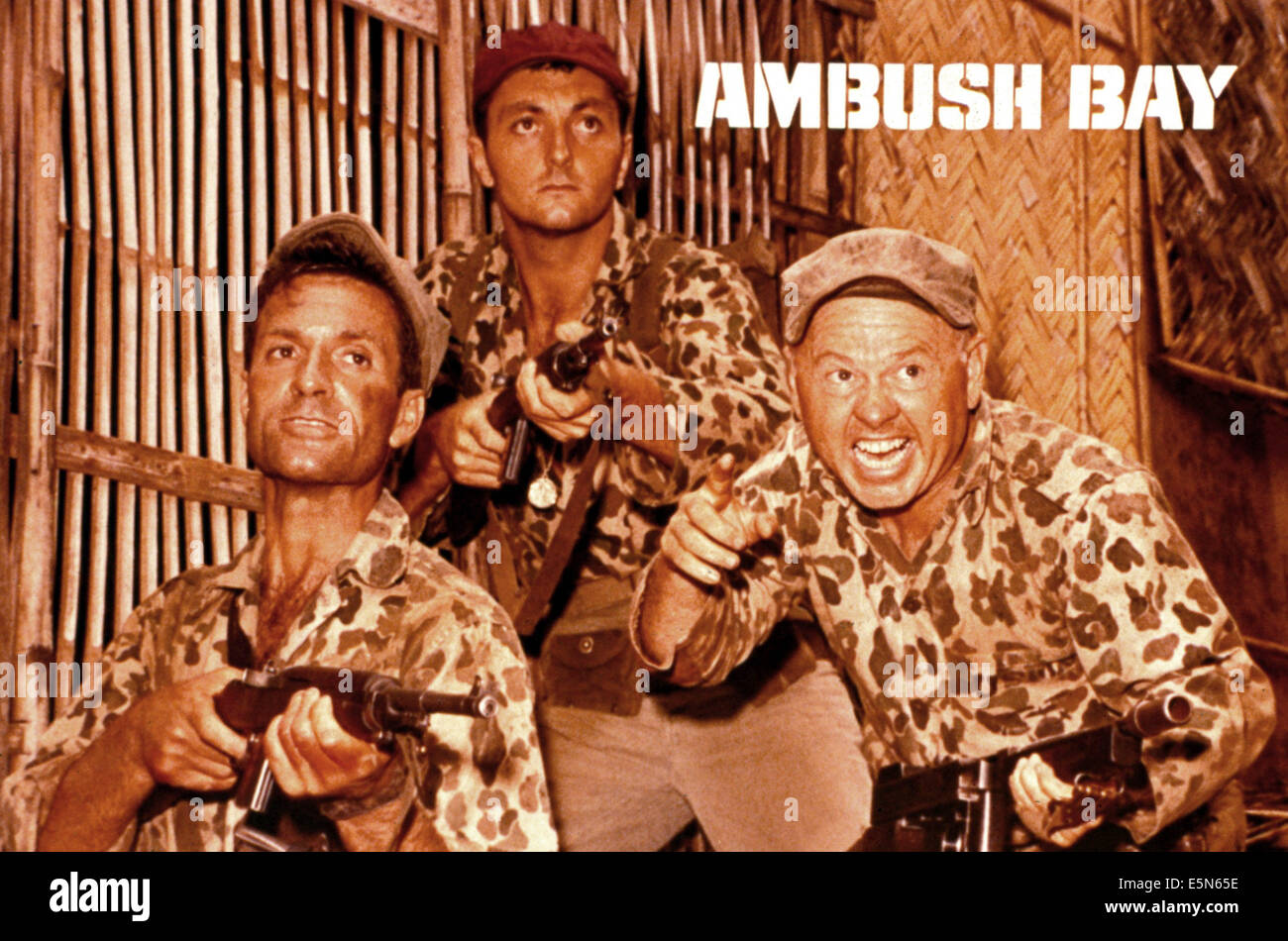 Baie d'embuscade, Hugh O'Brien, James Mitchum, Mickey Rooney, 1966 Banque D'Images