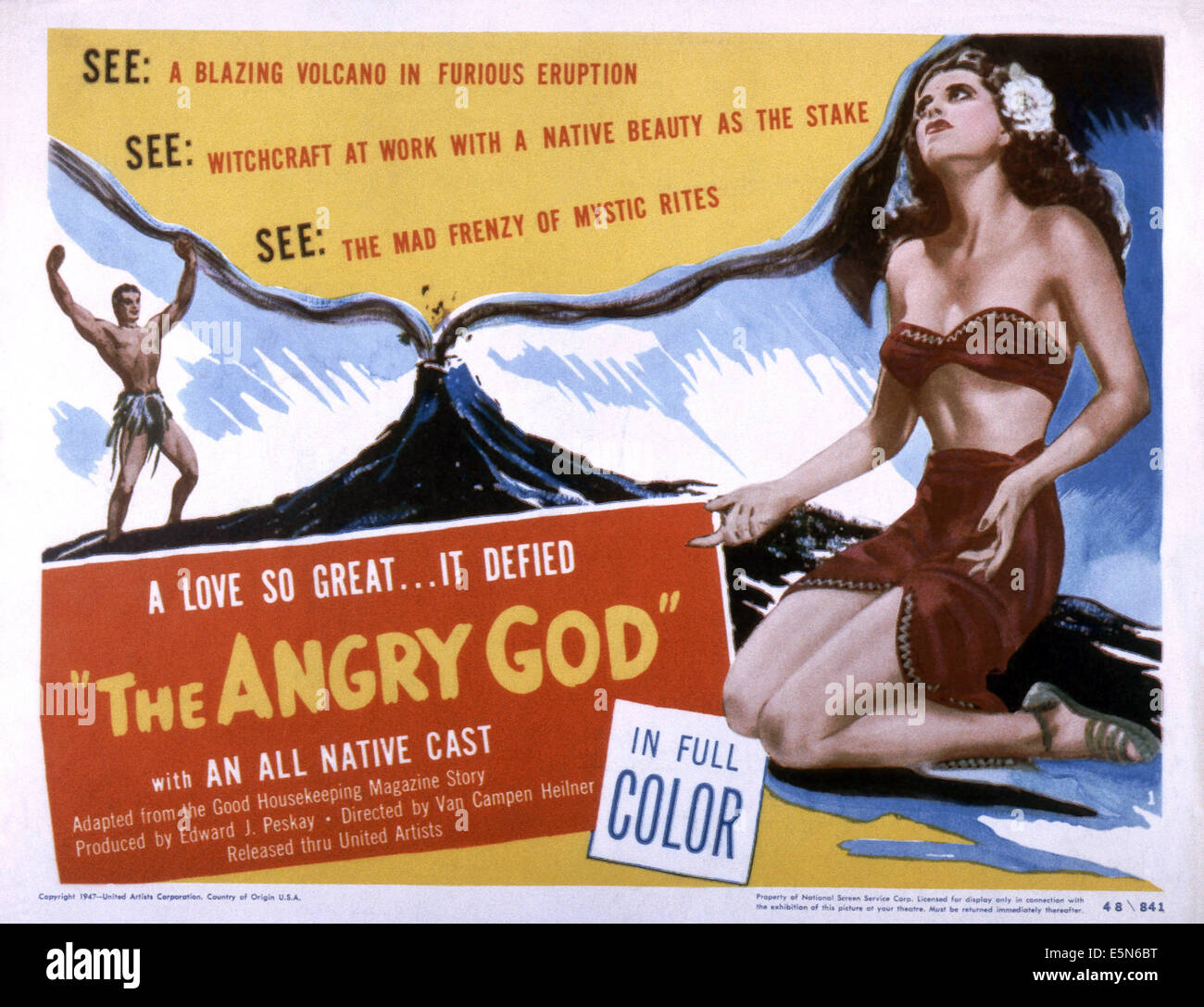 Le dieu en colère, 1948 Banque D'Images