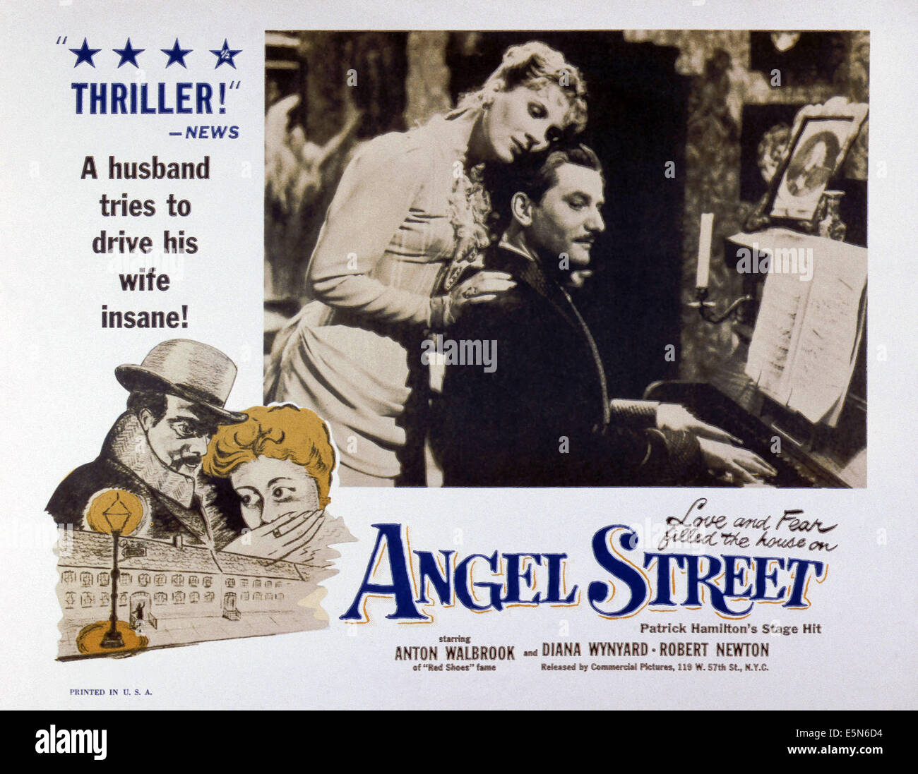 ANGEL STREET, (aka GASLIGHT), à partir de la gauche : Diana Wynyard, Anton Walbrook, 1940 Banque D'Images