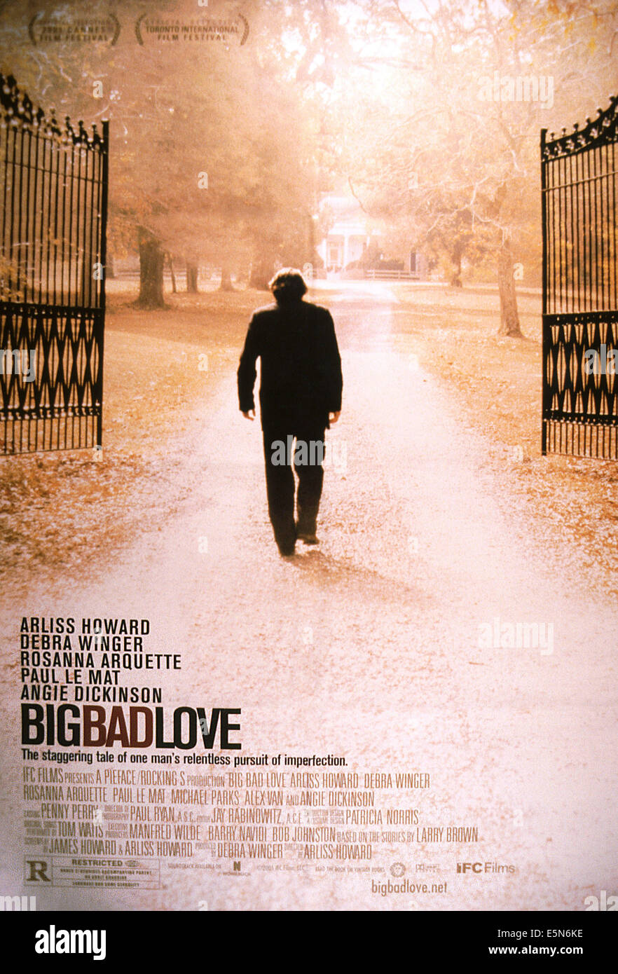 BIG BAD LOVE, affiche, 2001. ©IFC Films/avec la permission d'Everett Collection Banque D'Images