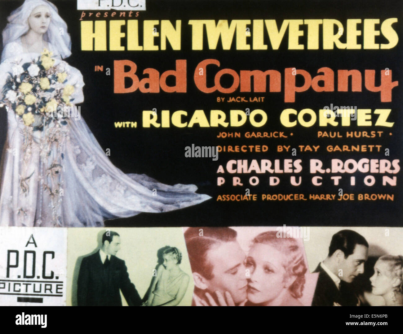 BAD COMPANY, Helen Twelvetrees, Ricardo Cortez, John Garrick, 1931 Banque D'Images