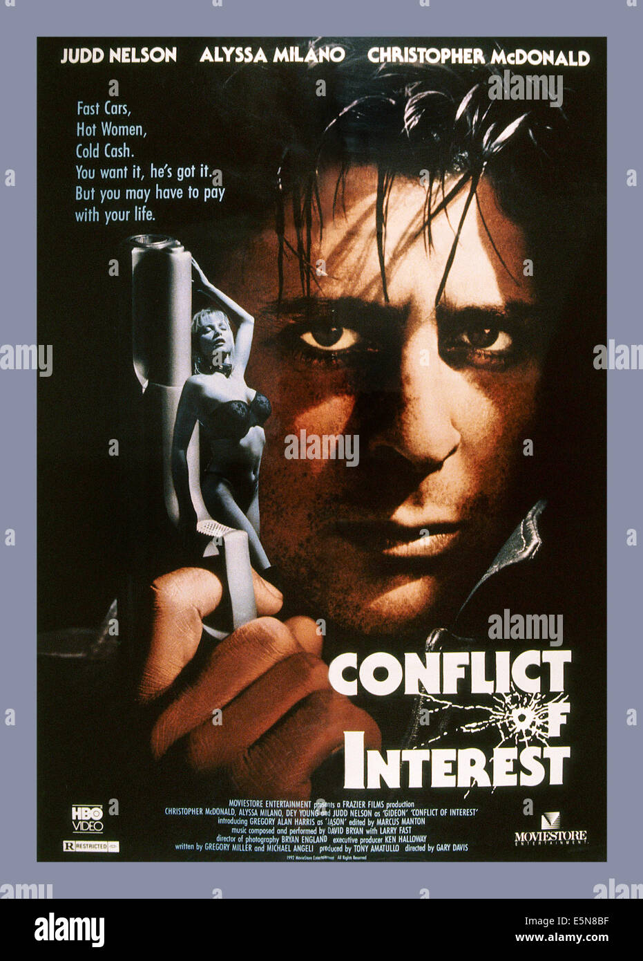 Conflit d'intérêts, Judd Nelson, 1993, © Moviestore Entertainment/avec la permission d'Everett Collection Banque D'Images