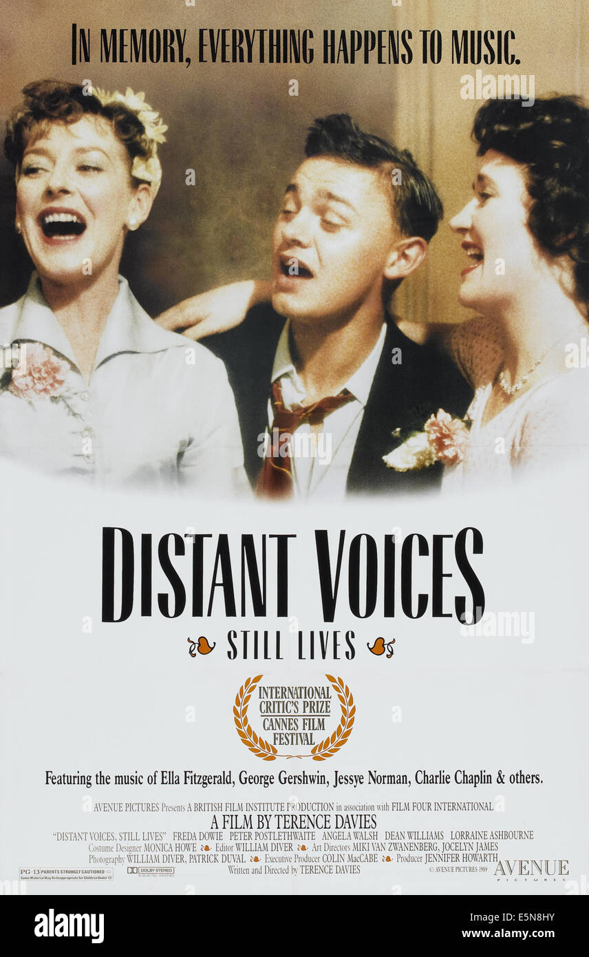 Voix lointaines, vit toujours, à partir de la gauche : Angela Walsh, Dean Williams, Lorraine Ashbourne, 1988, © Photos Avenue/avec la permission Banque D'Images